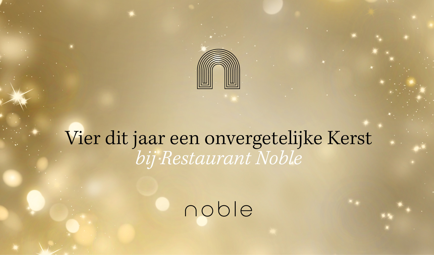 Kerst bij Noble 2024